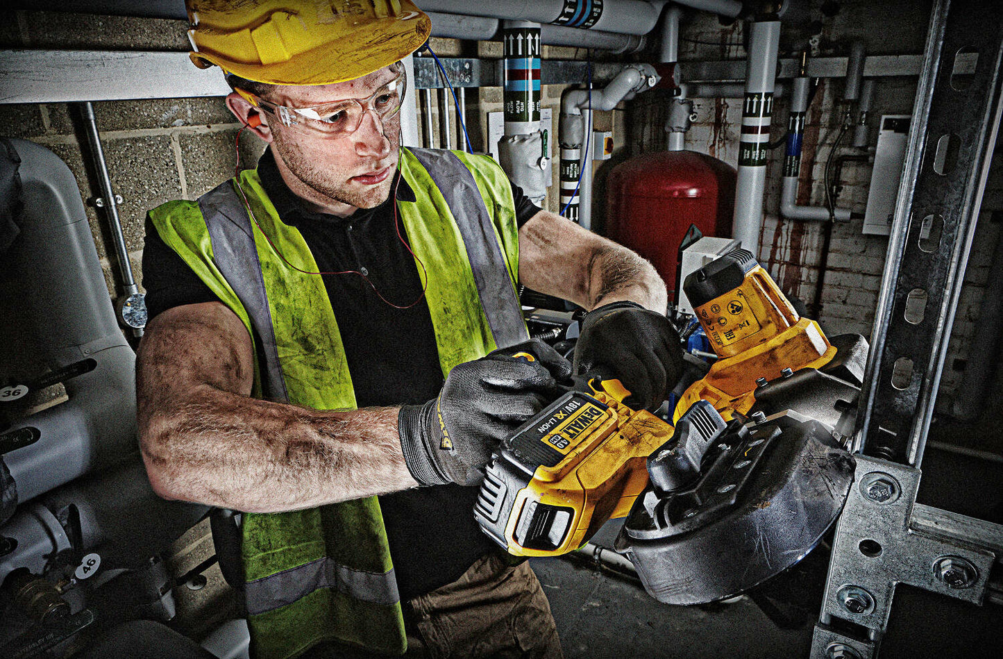 DeWalt Lochsägegerät DCS378N-XJ 18 V Kompakte Bauweise