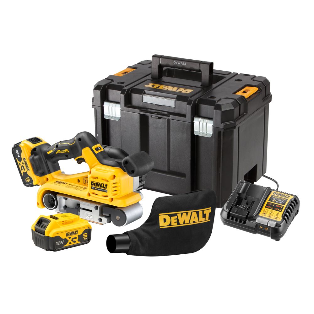 DeWalt Akku-Schleifmaschine DCW220P2-QW – Bürstenloser Motor für Professionelle Anwendungen