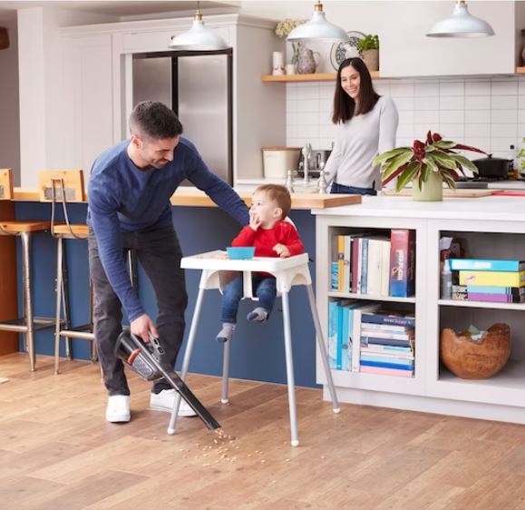Black Decker Staubsauger Dustbuster 18 V LED Anzeige