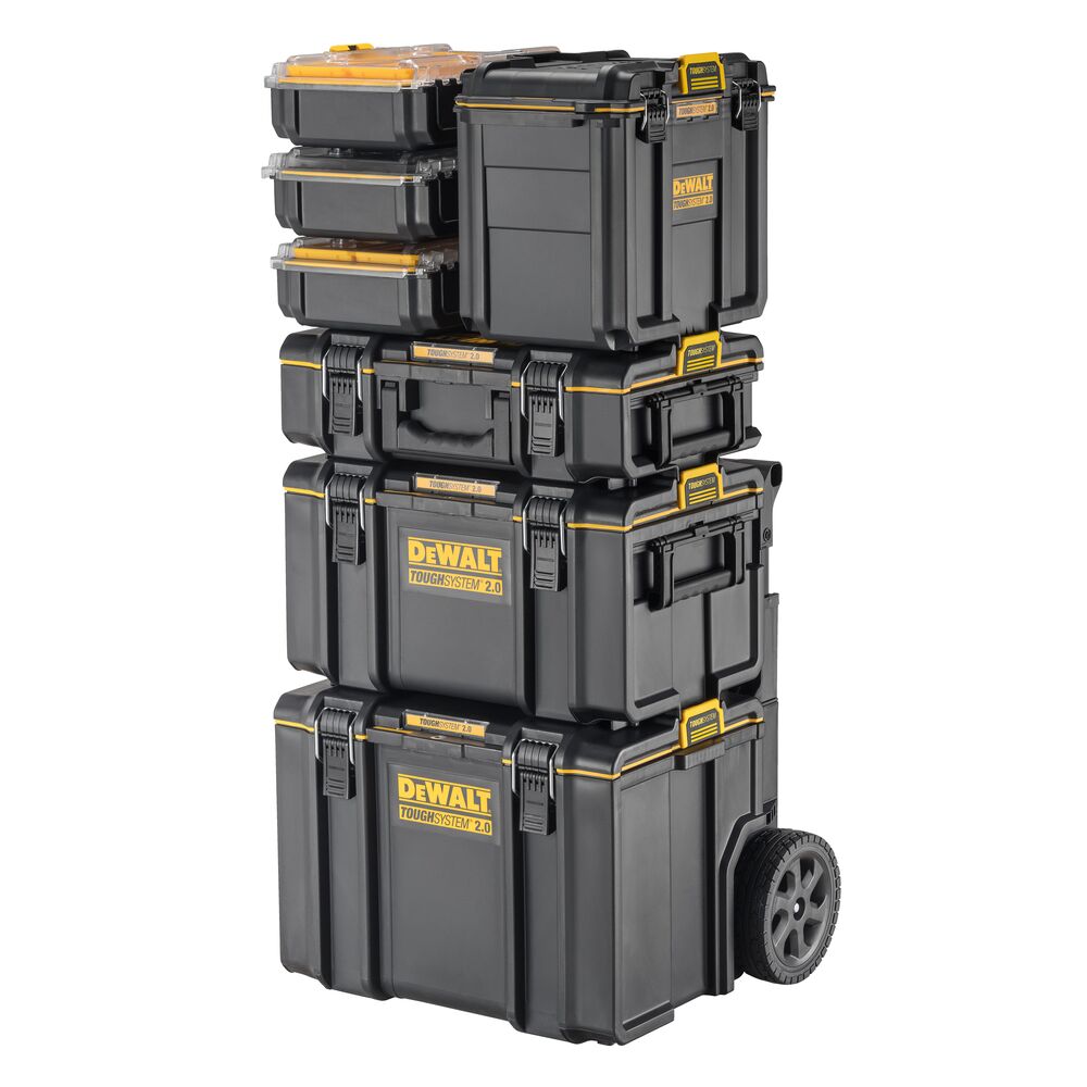 DEWALT Kompakt-Werkzeugkoffer TOUGHSYSTEM 20 18 V Stoßfest