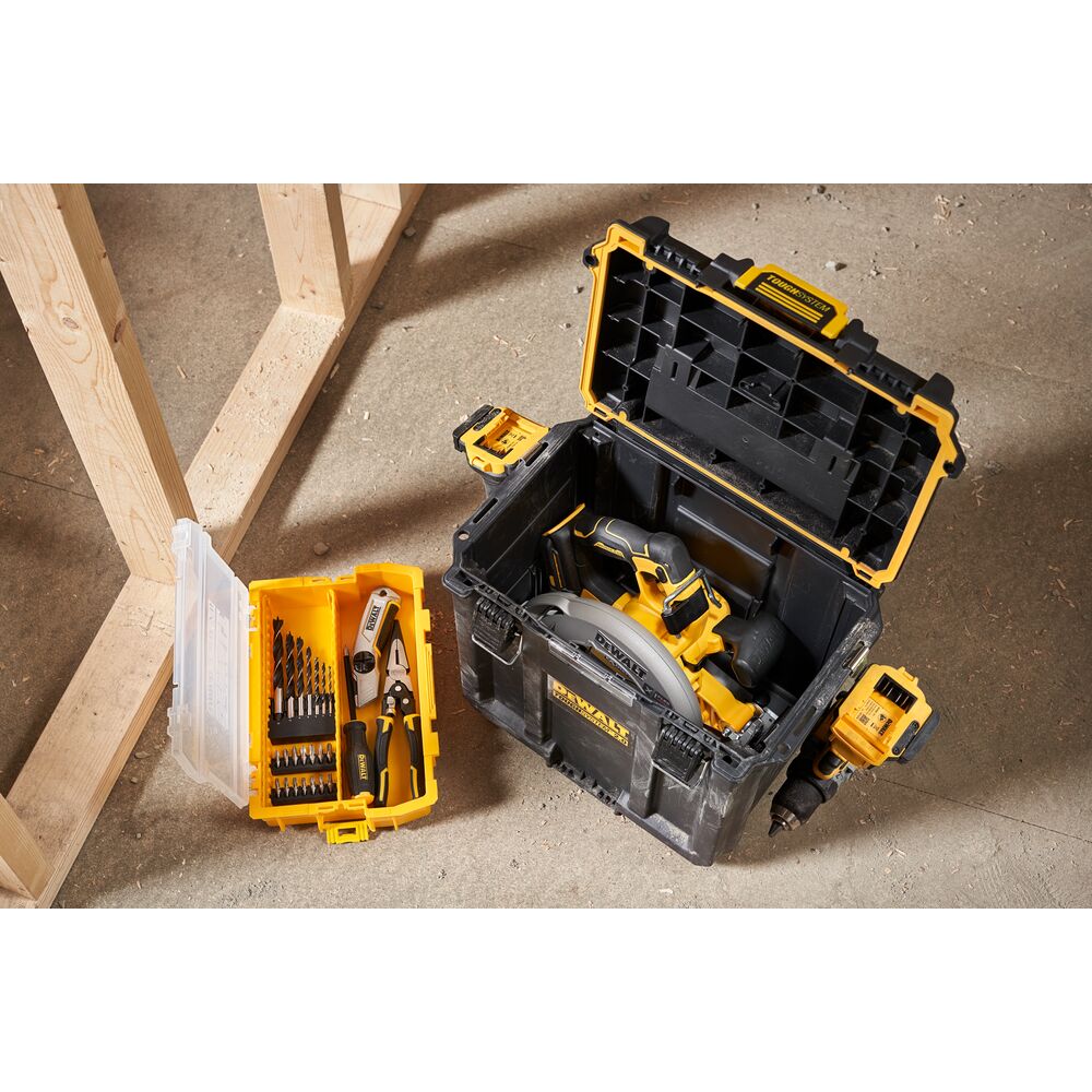 DEWALT Kompakt-Werkzeugkoffer TOUGHSYSTEM 20 18 V Stoßfest