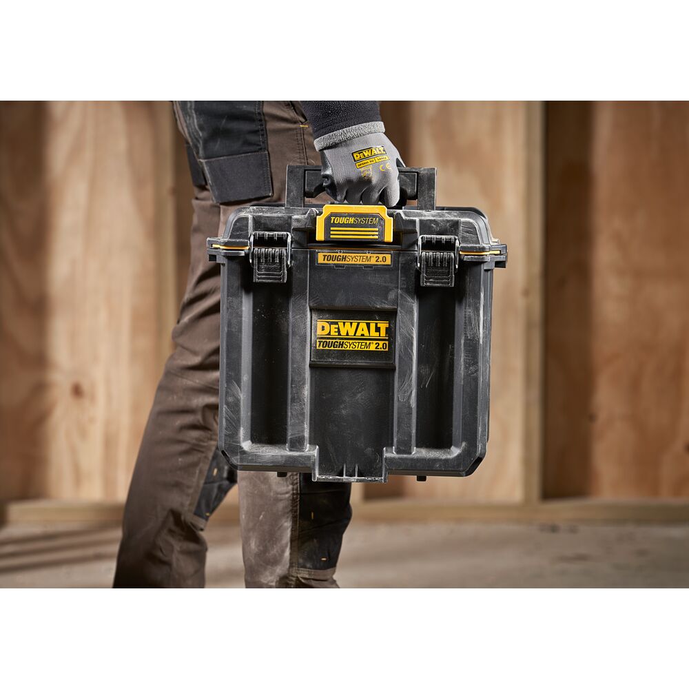 DEWALT Kompakt-Werkzeugkoffer TOUGHSYSTEM 20 18 V Stoßfest