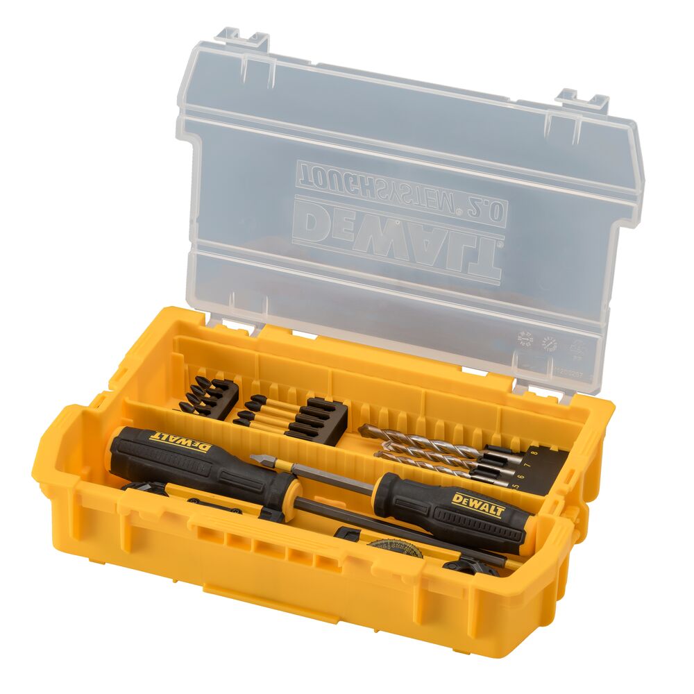 DEWALT Kompakt-Werkzeugkoffer TOUGHSYSTEM 20 18 V Stoßfest
