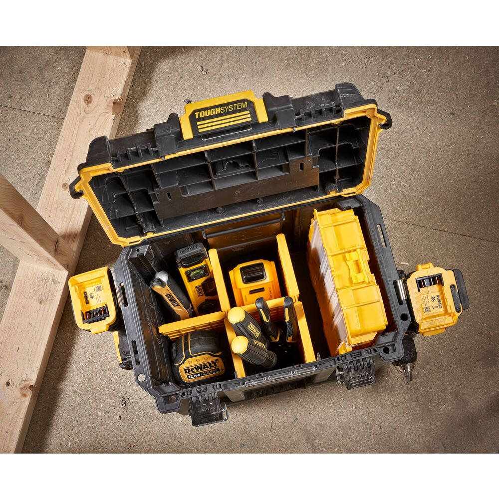 DEWALT Kompakt-Werkzeugkoffer TOUGHSYSTEM 20 18 V Stoßfest