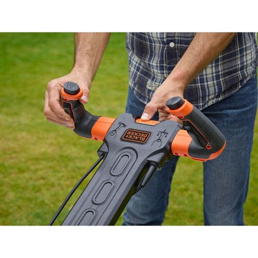 Black+Decker Rasenmäher BEMW471ES-QS EasySteer-Griff