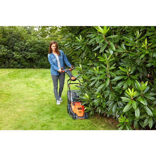 Black+Decker Rasenmäher BEMW471ES-QS EasySteer-Griff