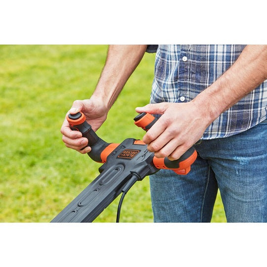 Black+Decker Rasenmäher BEMW471ES-QS EasySteer-Griff