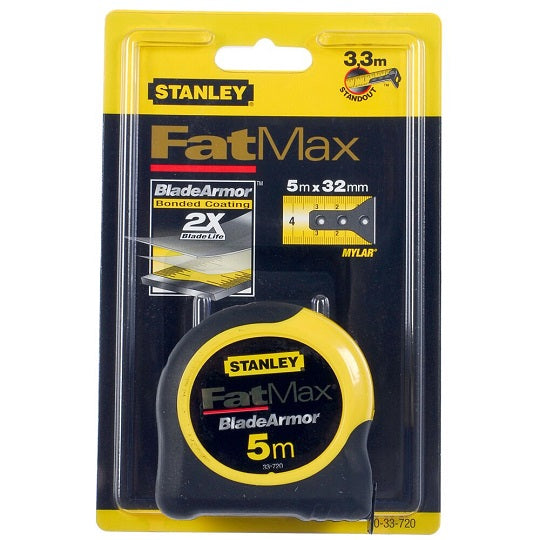 Stanley Rollmaß 0-33-720 5 m BladeArmor Beschichtung