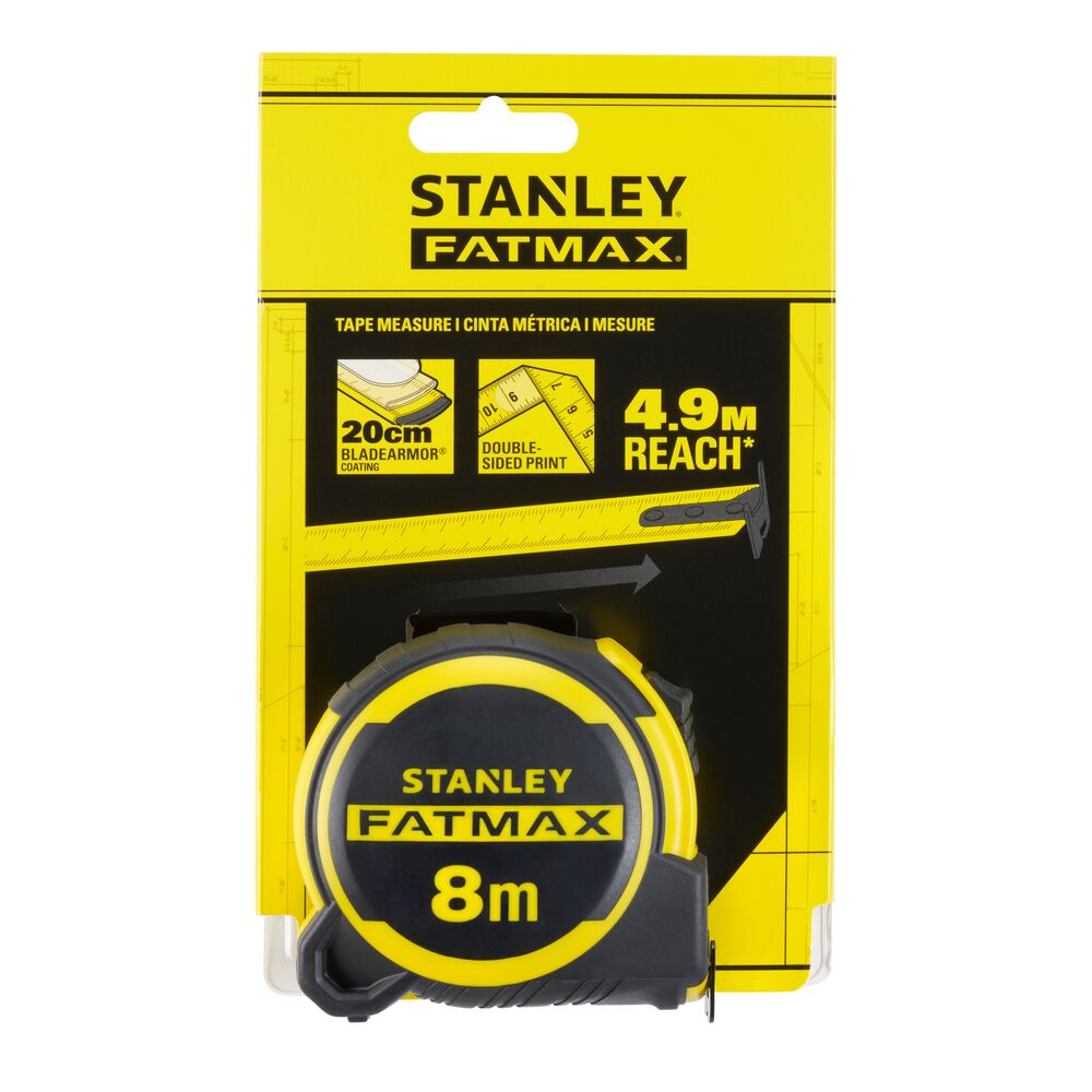 Stanley Rollendes Maßband NEXT GENERATION 8 m BladeArmor