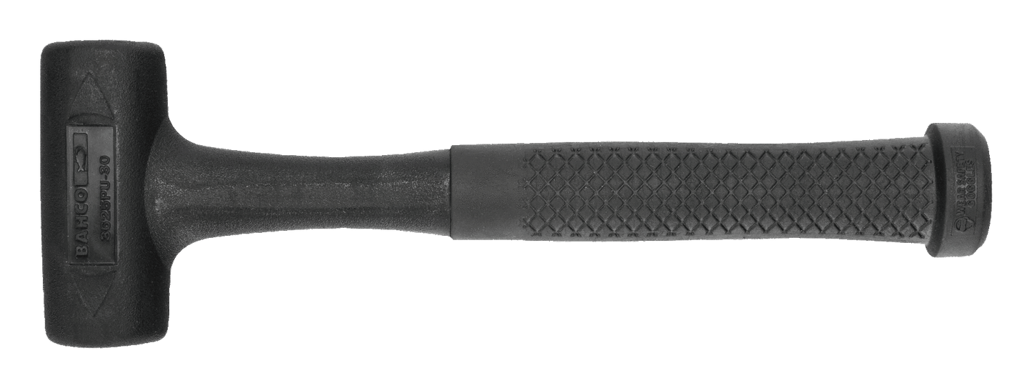 Bahco Rückschlagfreier 400g-Hammer 3625PU-30 – Komfortabler Rutschfester Griff