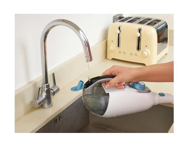 Black+Decker Dampfmop FSMH1321-QS 1.300 W Hartboden 7In1