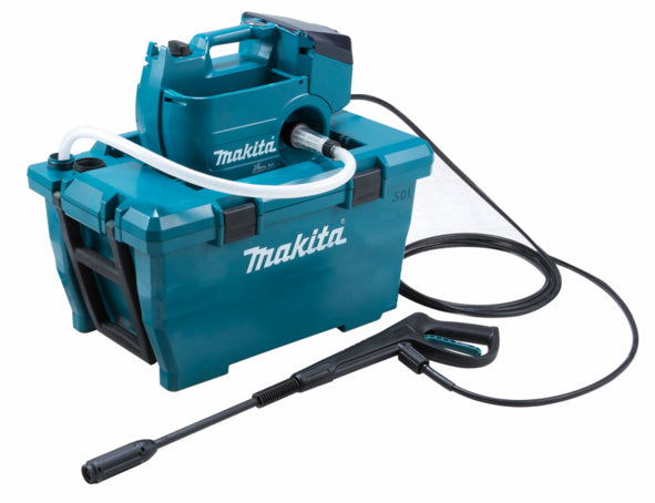 Makita DHW080ZK – Kabelloser Hochdruckreiniger Mit 2-Stufigem Betriebsdruck