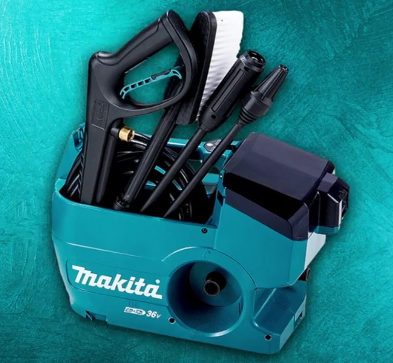 Makita Hochdruckreiniger DHW080ZK 18 V Zweistufig Mobil