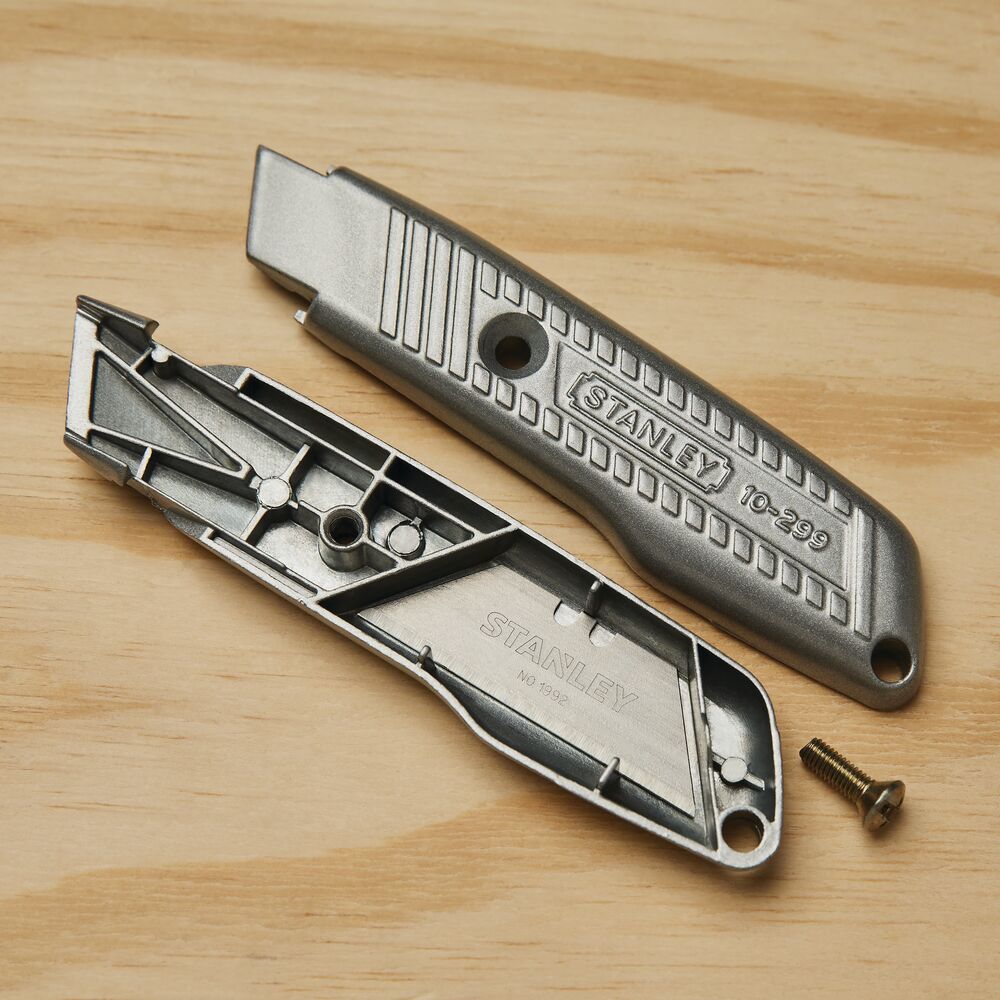 Stanley + Metallmesser + 0-10-299 + Trapezklinge + Leicht
