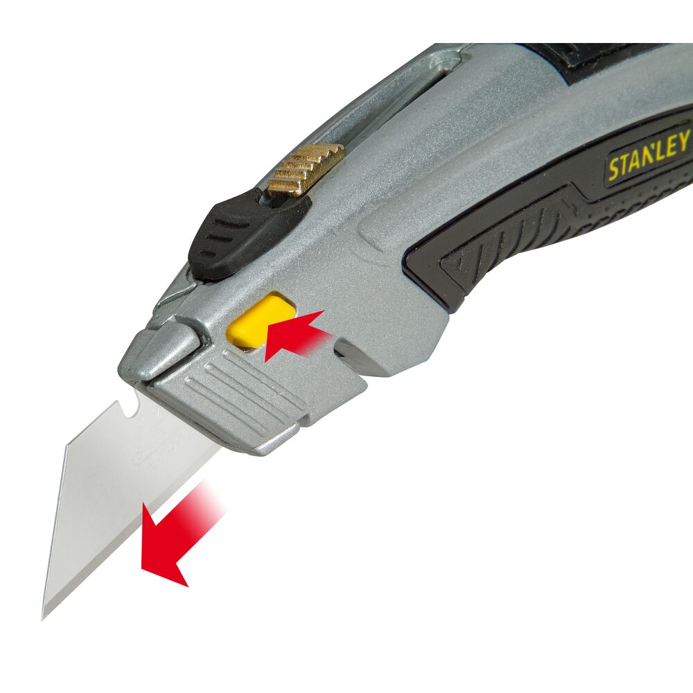 Stanley Universalmesser DYNAGRIP Einziehbare Trapezklinge