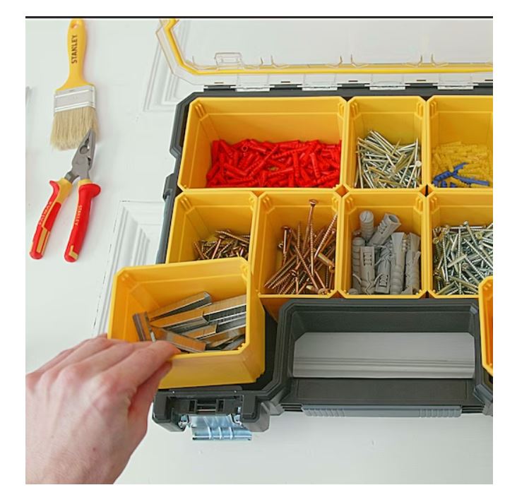 Stanley Tiefer Organizer Deckel Transparent Rostschutz