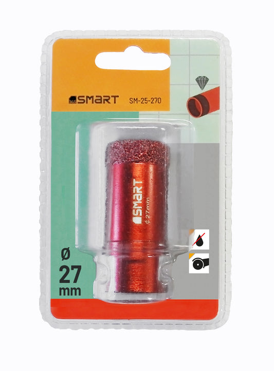 365 SMART Diamantbohrkrone 27 Mm M14 Gewinde Trockenschliff