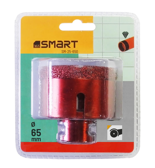 365 SMART Diamant-Lochsäge 65 Mm M14 Gewinde Trockenbohren