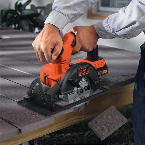 BLACK+DECKER Kreissäge BDCCS18N-XJ 18 V Elektrische Bremse