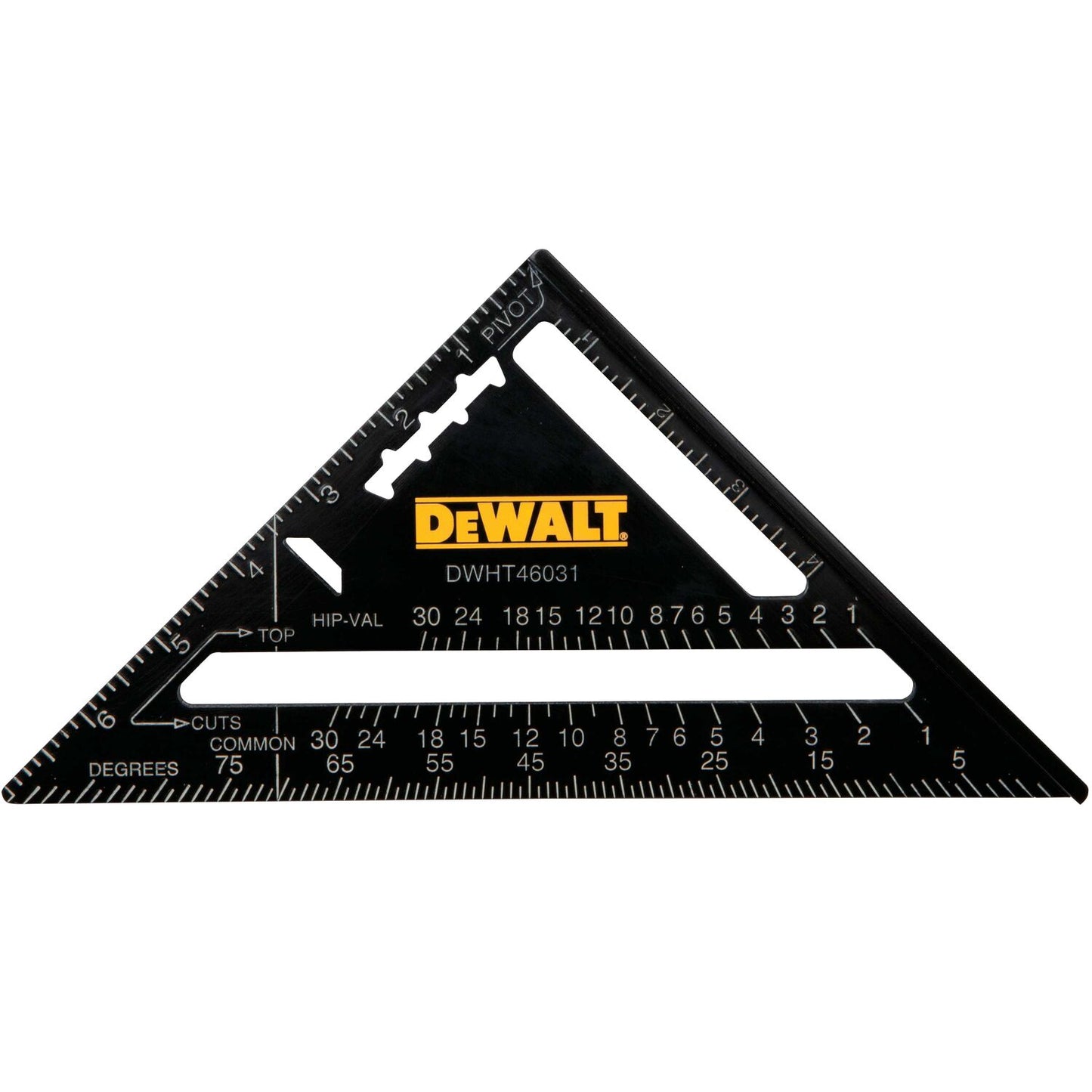 DeWalt 7 Zoll Aluminium Dachdeckerlehre DWHT46031-0 – Präzise Messungen für Dachdeckerarbeiten