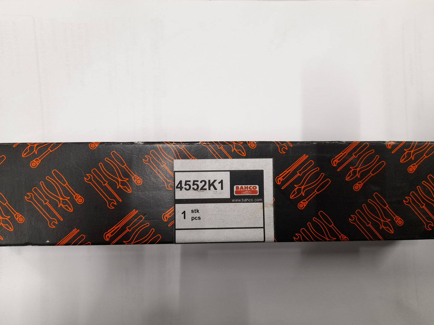 Bahco Bolzenarm 4552K1 18 V Spezialstahl Kompakt Profi Set