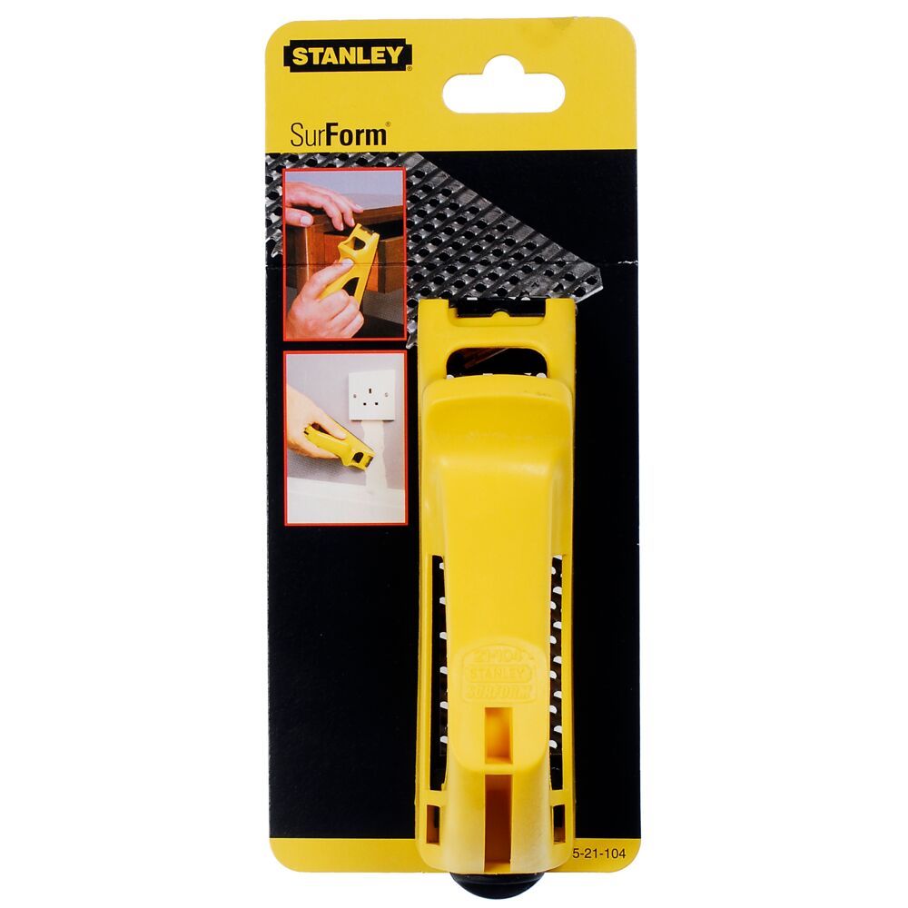 Stanley Surform Hobel 185mm Feinbearbeitung Gipskarton