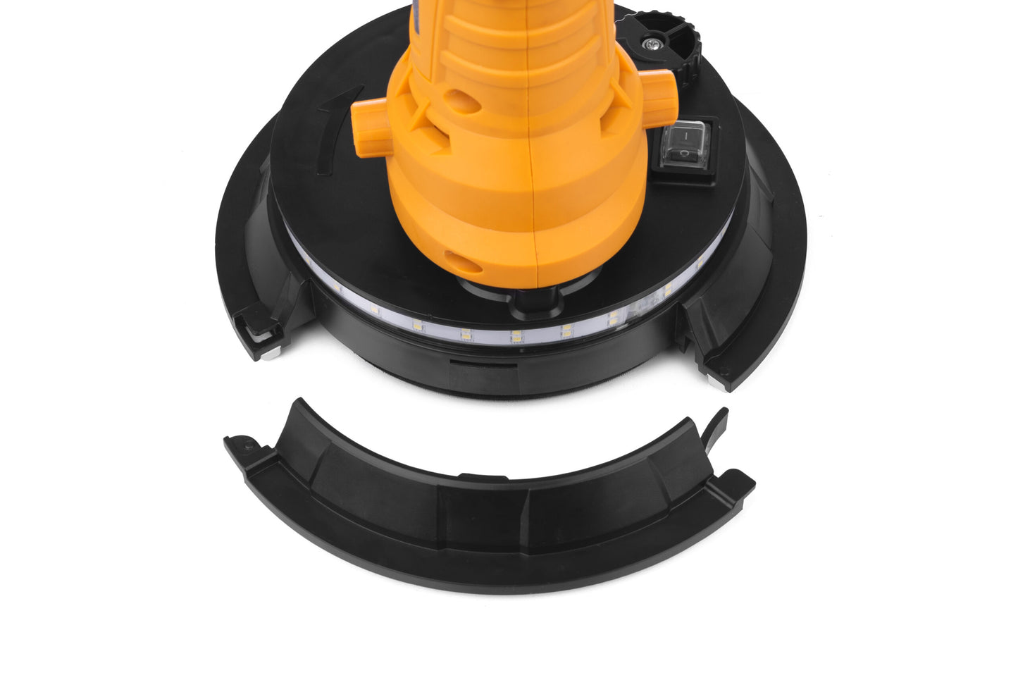 365 SMART Gipsschleifer 180 mm 360 Grad LED Beleuchtung