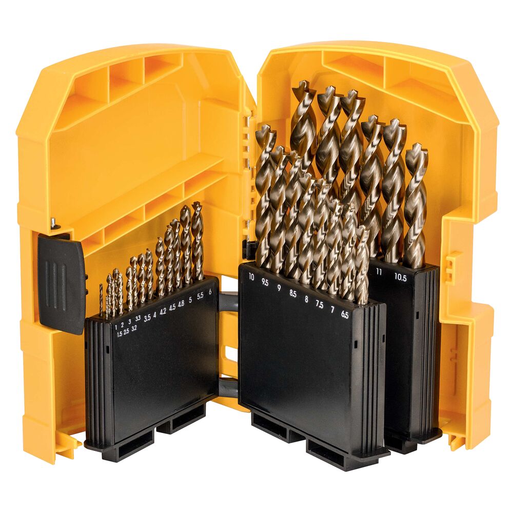 DeWalt HSS-Co Extreme Metallbohrer Set 29 Stück – Hohe Verschleißfestigkeit und Vielseitigkeit