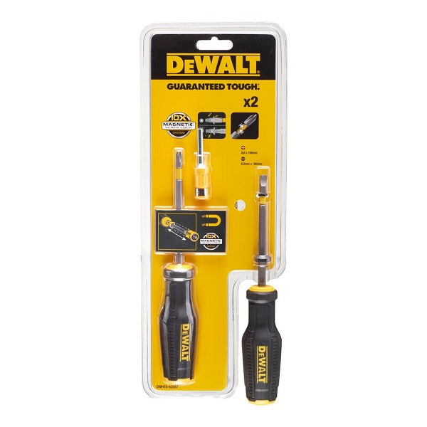 DeWalt FULL FIT Schraubendreher Set – Mit Magnetisierer Für Einhändige Bedienung