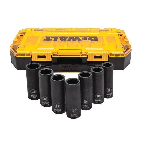 DeWALT DWMT74737-0 – 7 Stück Schlagschraubereinsätze mit DirectTorque-Technologie