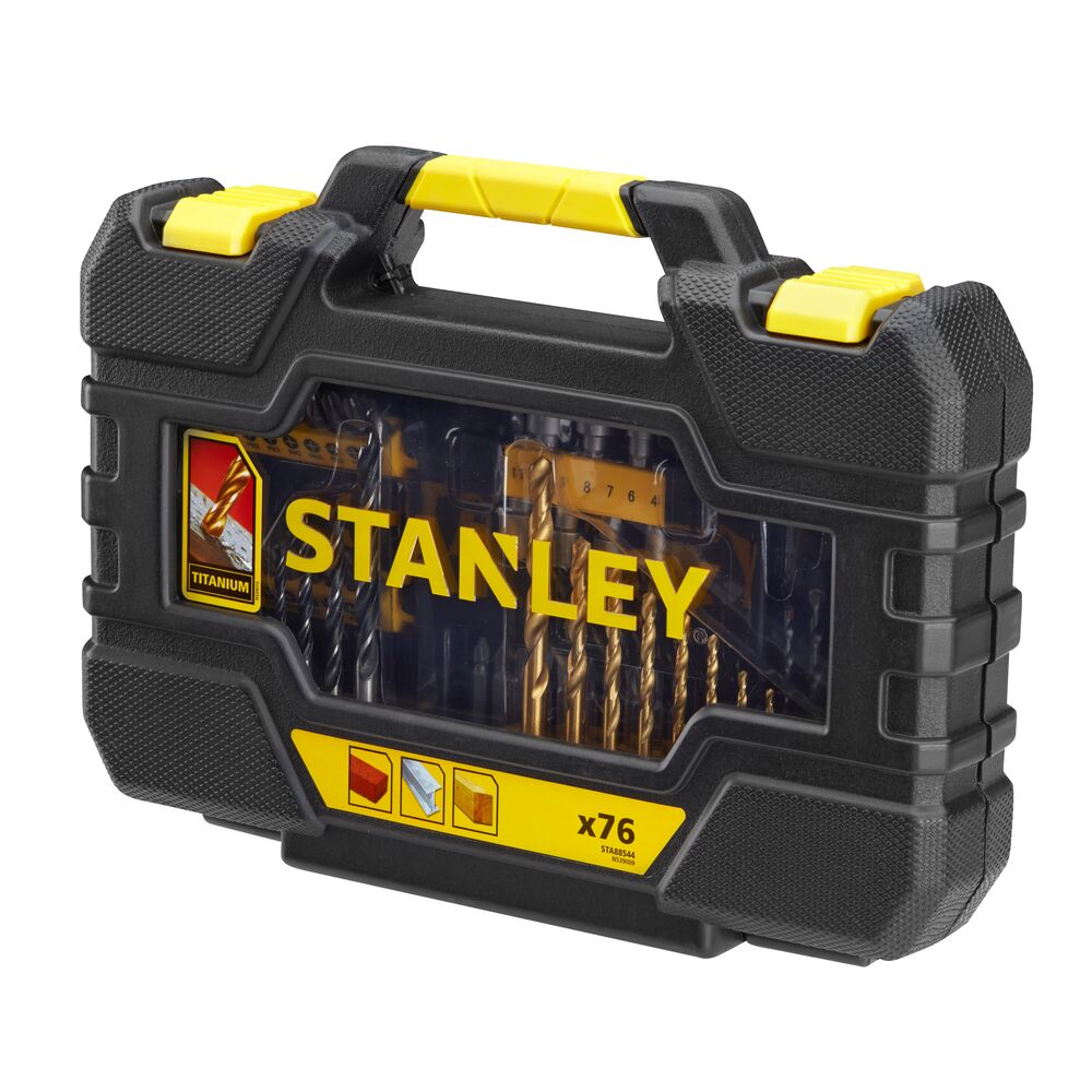 Stanley Satz STA88544-XJ 76-teiliges Sortiment Heimwerker