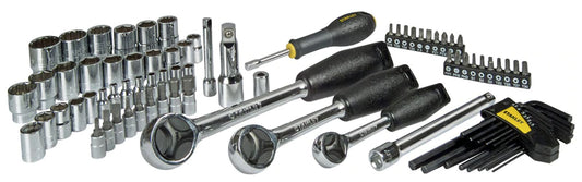 Stanley Satz 80-Teilig Praktische Ratsche Mit Bequemem Griff