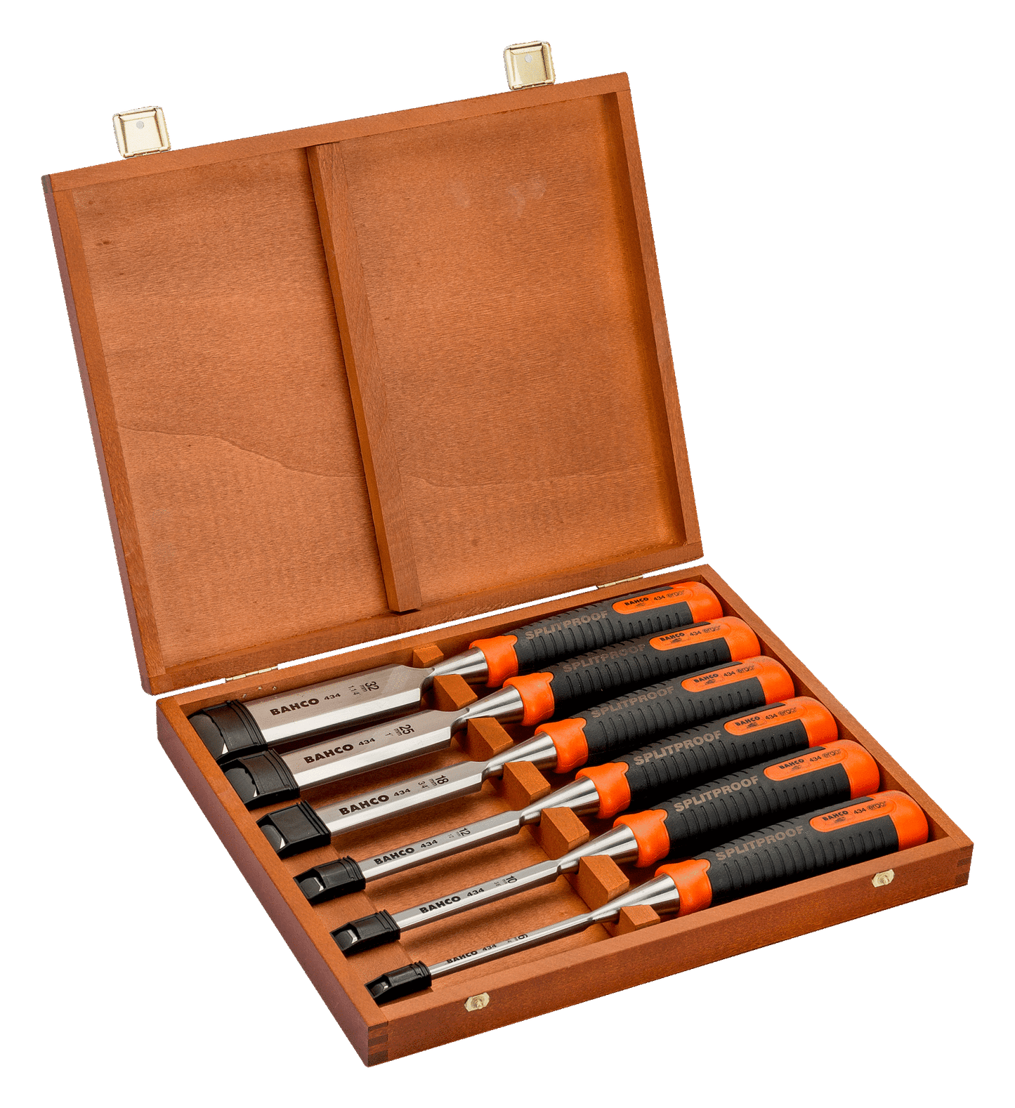 Bahco ERGO 6-teiliges Holzbearbeitungsset 434-S6-EUR – Professionelle Werkzeuge Mit Ergonomischem Griff