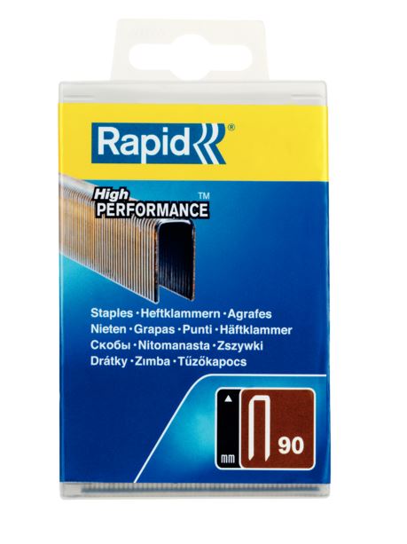 Rapid Heftklammern Nr 90 Harzbeschichtung Alltagseinsatz Büro