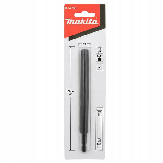 Makita Adapter B-57738 18 V 1/4 Sechkant 3/8 Vierkant