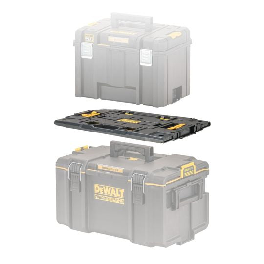 DeWALT Adapter Zwischen ToughSystem Boxen Und TStak – Flexible Verbindung Für Koffer Systeme