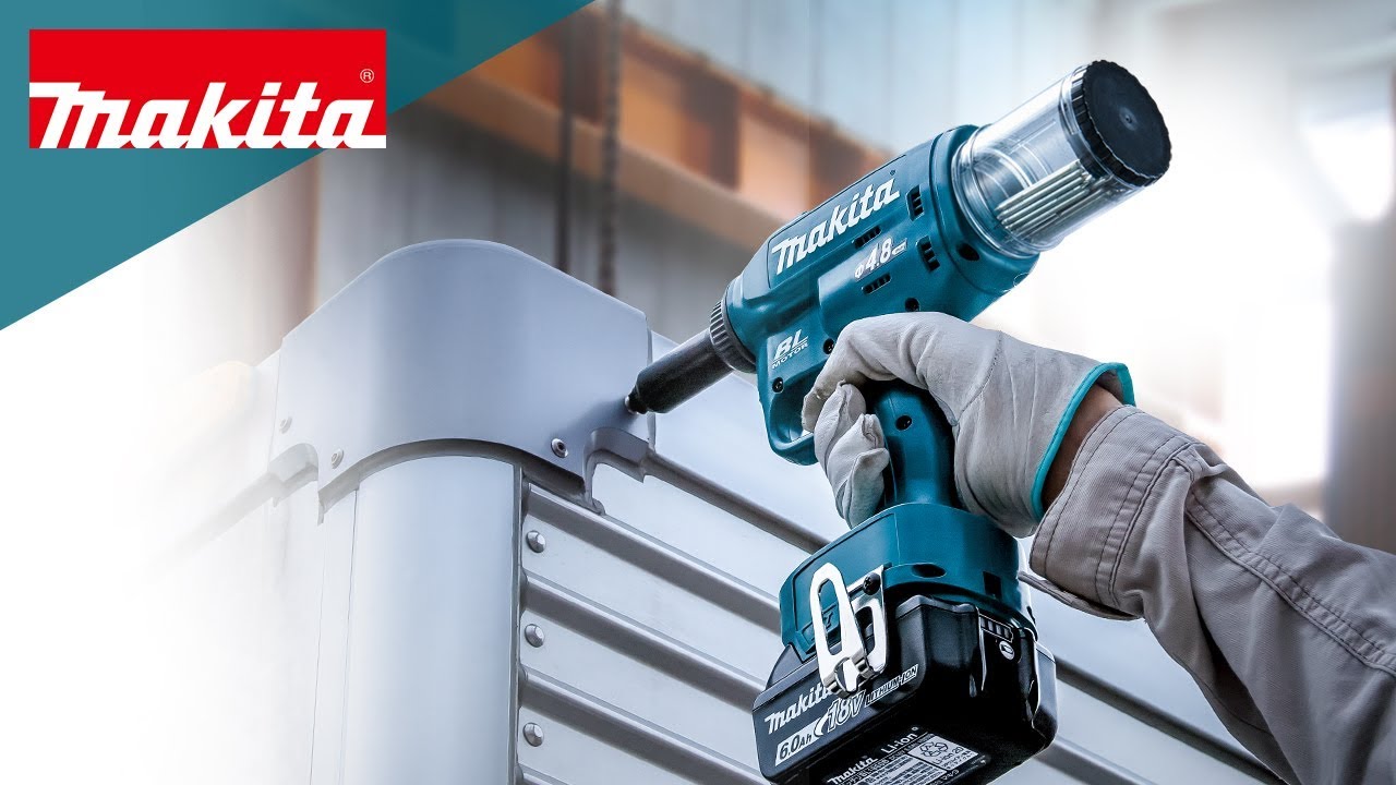 Makita Blindnietwerkzeug DRV250RFJ 18 V 6,4 Mm Schnurlos