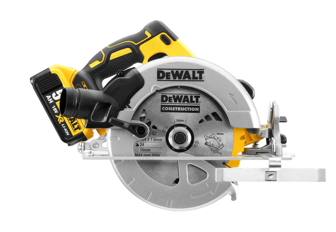DeWALT Kreissäge DCS570P2 20 V 165 mm Sägeblatt Bürstenlos