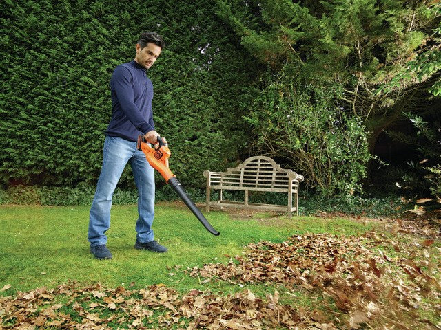 Black+Decker + Laubbläser + GWC1820PC-QW + 18 V + LiIon