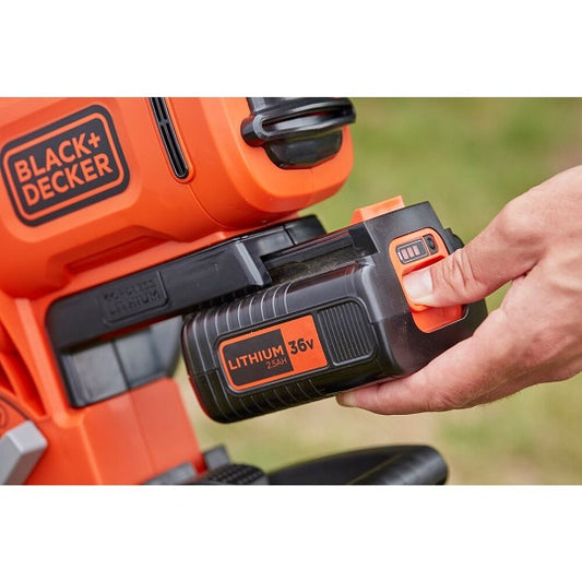 Black+Decker Laubbläser BCBLV3625L1-QW 3in1 Funktion