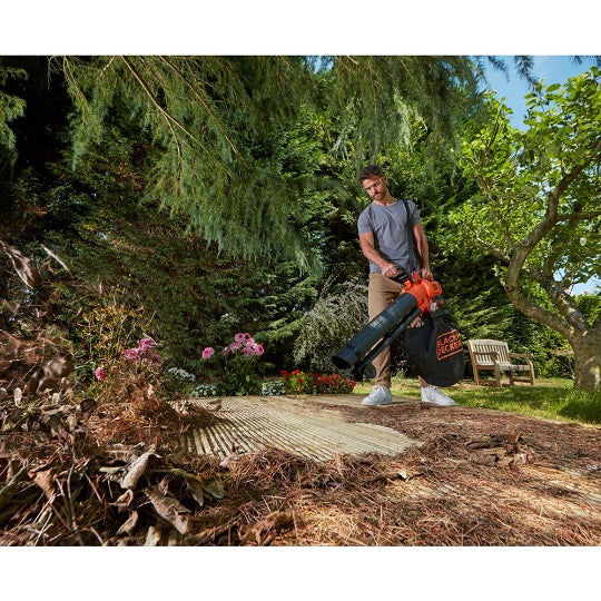 Black+Decker Laubbläser BCBLV3625L1-QW 3in1 Funktion