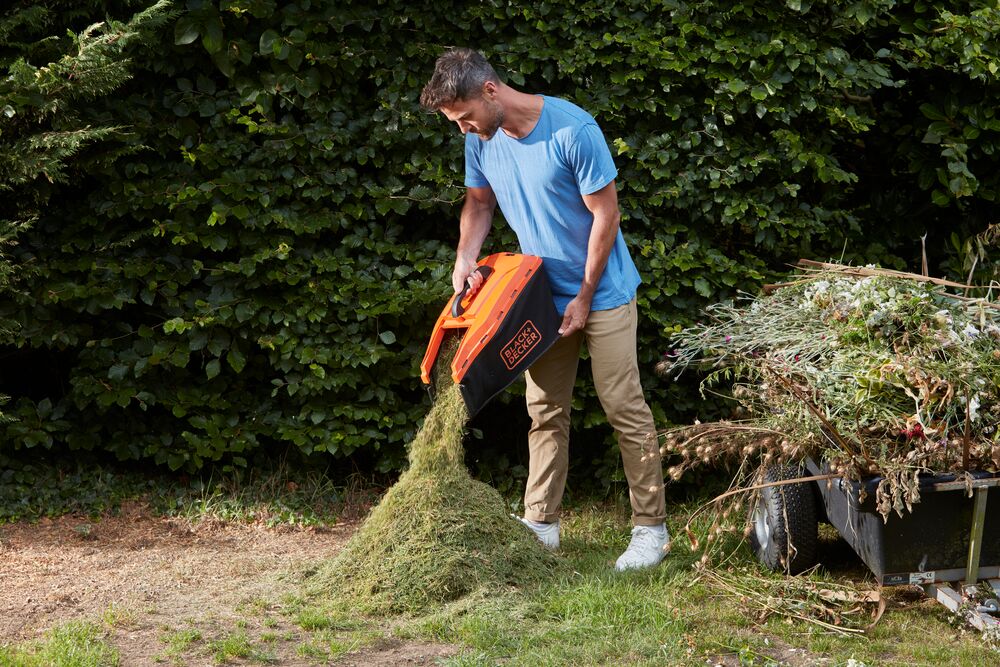 BlackDecker Rasenmäher BCMW3318L2-QW 18 V 33 cm Leicht