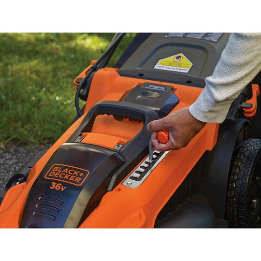 Black Decker Rasenmäher CLMA4825L2-QW 3-In-1 Bis 600 m2