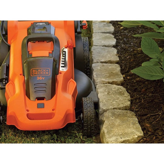 Black Decker Rasenmäher CLMA4825L2-QW 3-In-1 Bis 600 m2