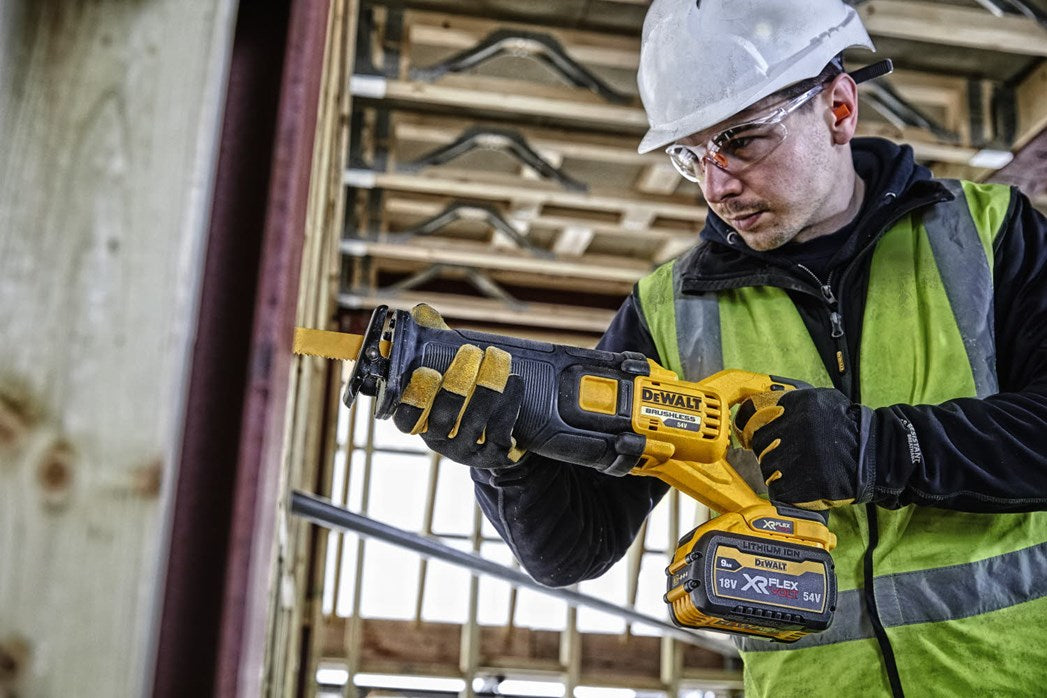 DeWalt Säbelsäge DCS389T2-QW 54 V XR Li Ion Kompakt