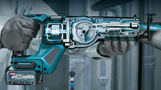 Makita Säbelsäge JR001GD201 40 V Kompakt Solo-Version Pro