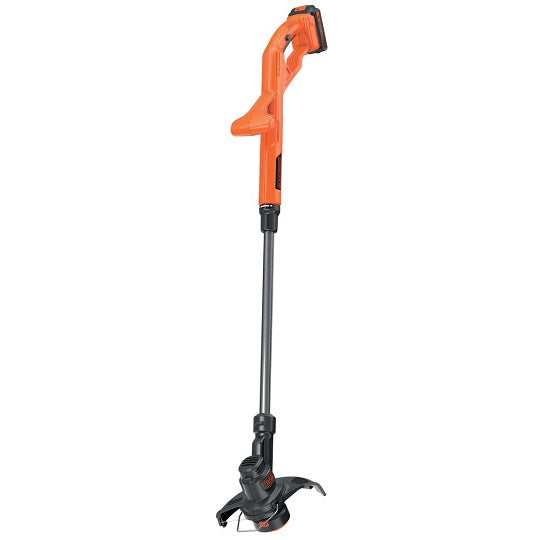 Black+Decker Akku-Rasentrimmer ST1823-QW – Kabelloses Mähen Mit 25 cm Schnittbreite
