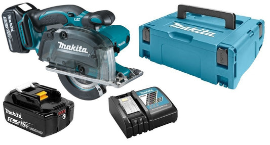 Makita Metalltrennschleifer DCS552RTJ 18 V Kraftvoll Set