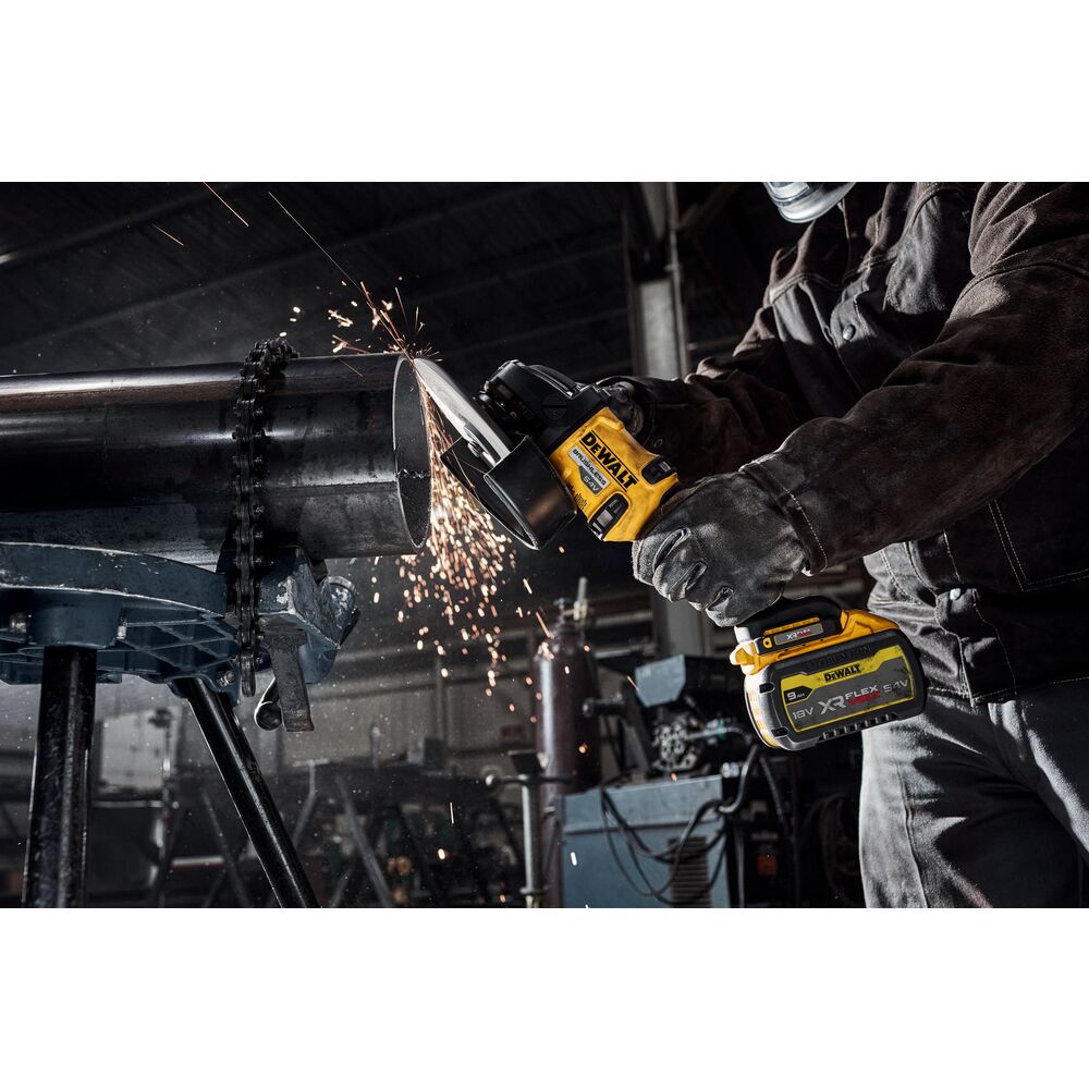 DeWALT Schleifer DCG440N-XJ 54 V Vibrationsarm Kompakt