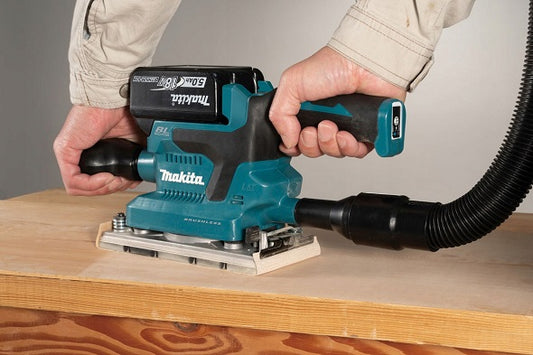Makita Schleifer DBO381ZU 18V 125mm Kompakte Bauweise